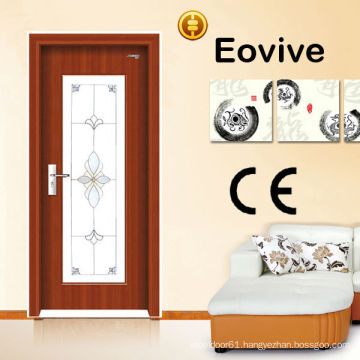 PVC wooden door modern bathroom door